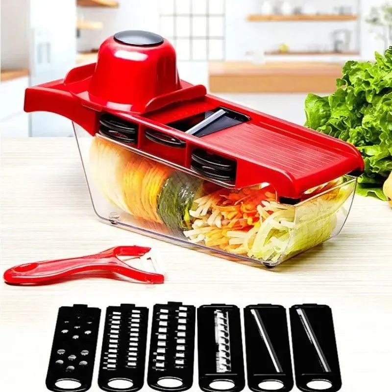 Vegetable Slicer and cutter قطاعة ومُقسِّمة خضروات